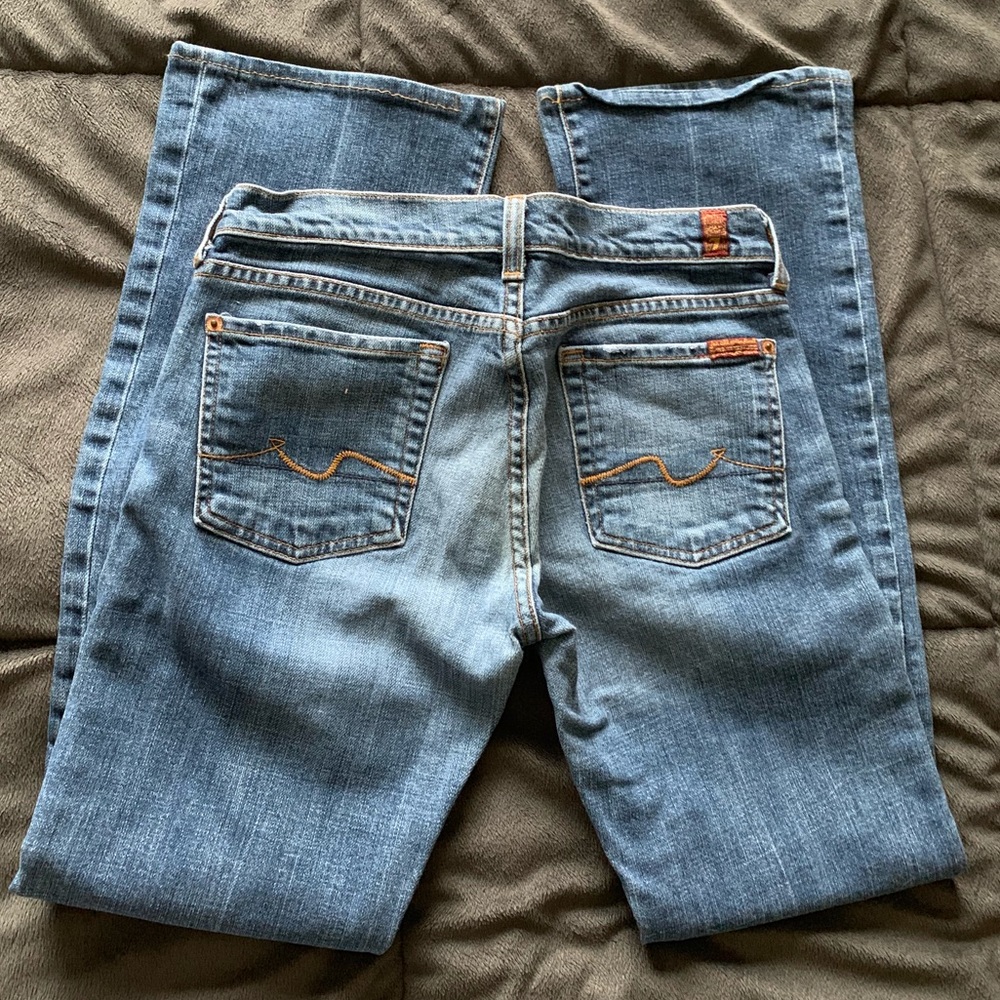 7 for all mankind bootcut jeans, 27